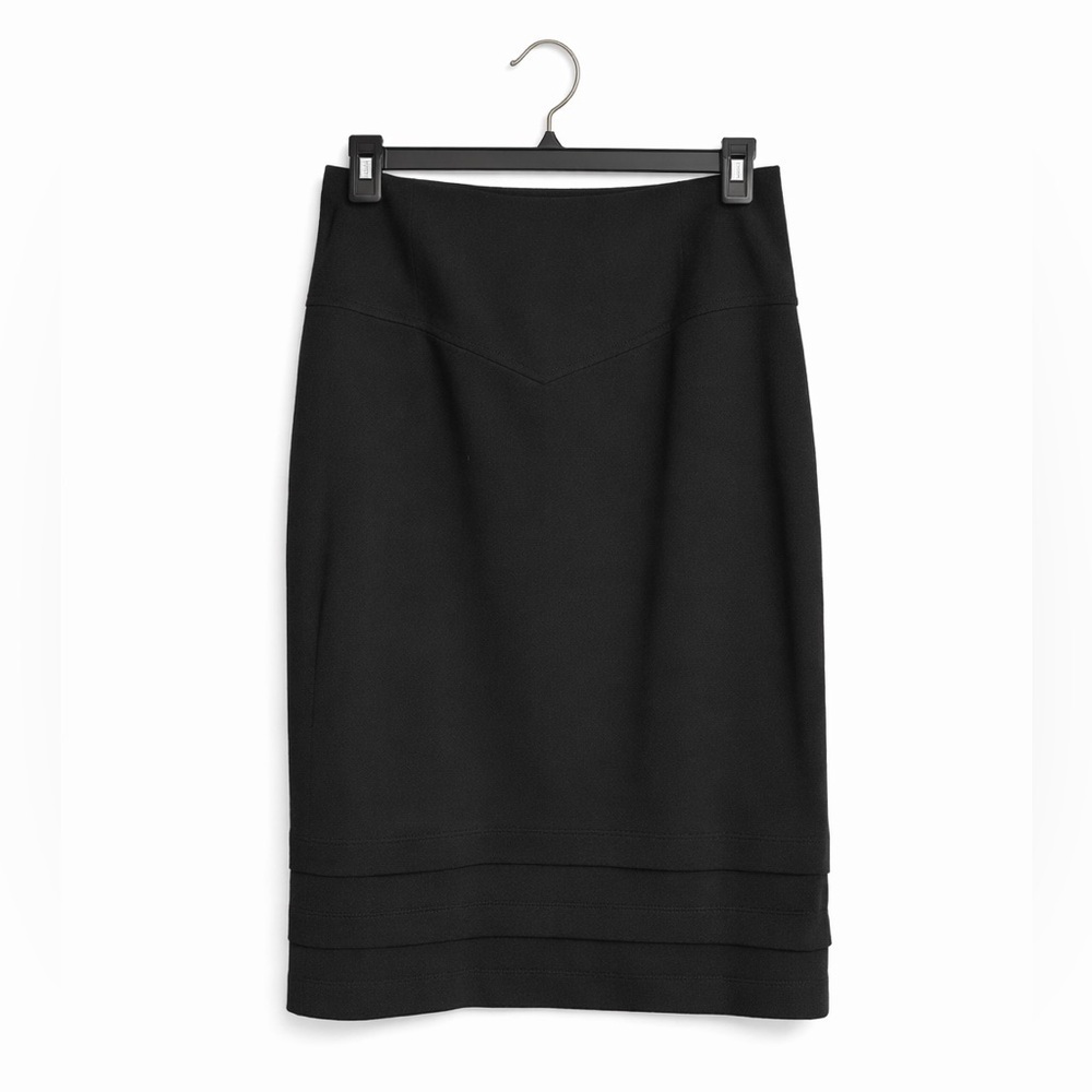 Worthington Black Below-Knee Pencil Skirt Size 4 – Classic, Lined, Versatile